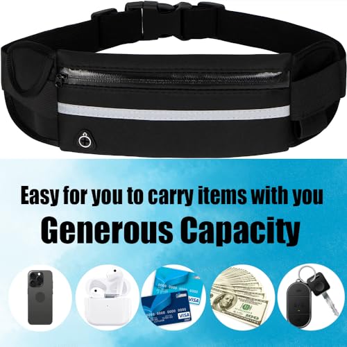 Running Belt Waist Pack,waterproof,Adjustable,elastic for Me&Women