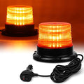 LINKITOM LED Strobe Light, 12V-24V Amber 40 LED Flashing Beacon Lights