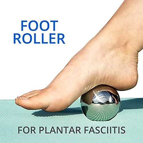 Body Back Glacier Ball - Lacrosse Massage Ball for Plantar Fasciitis Relief