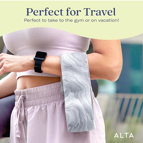 ALTA Booty Bands for Women, Non-Slip Fabric Resistance Bands for Working - color: Flow