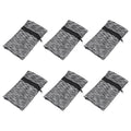Wrist Pouch Wrist Wallet Wristband with Zipper - color: Dark Gray