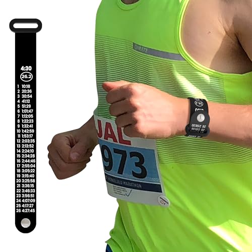 BibBoards Marathon Pace Band - color: Full Marathon 4:30