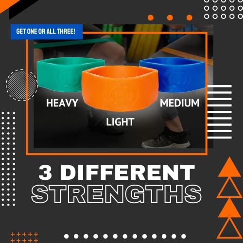 Pure Band - Latex-Free Professional Resistance Band for Working Out & Rehab - color: ORANGE - LIGHT RESISTANCE