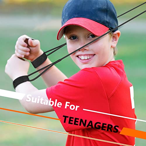 Zomiboo Baseball Bands Sports Resistance Exercise Bands - color: Black, style: 30 Lbs