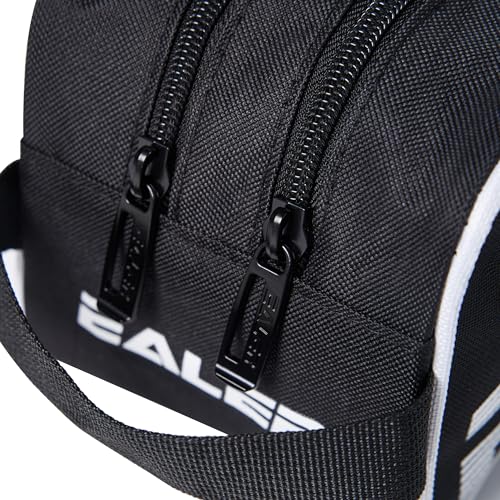 Ealer Hab300 Hockey Tape Accessory Bag, Large Capacity Tape Bag with Double Zipper, Protect Your Hockey Accessories - color: Black