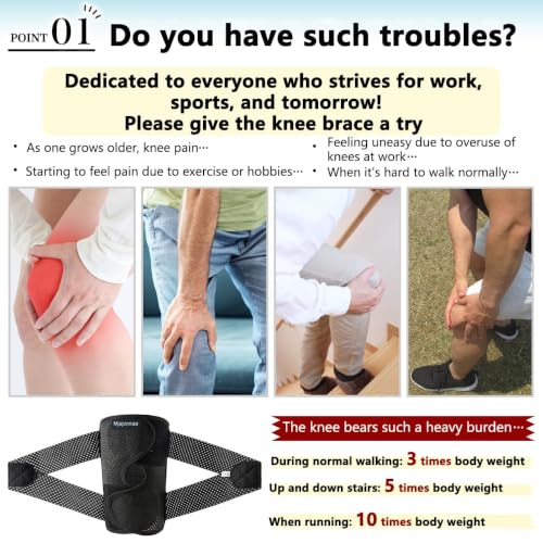 Knee Brace for Women & Men, Knee Brace for Knee Pain, Meniscus Tear,