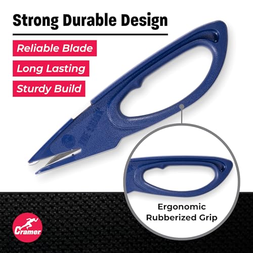 Cramer Training Supplies, Shark Tape Cutter & Remover Liquid for Adhesive Removal, Safe Edge Scissors, Bandage Shears & Solution to Safely Remove Standard Cutter - Material
