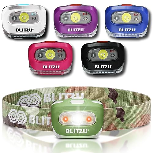LED Headlamp, Super Bright Headlight Flashlight, Kids & Adults Outdoor Use - color: Camo