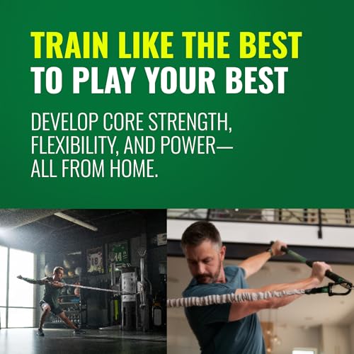 GolfForever Swing Trainer – Golf Fitness & Training System for Strength, Flexibility & Swing Power – Includes Membership & Premium Training Bar for Golf-Specific Workouts - size: Free Trial