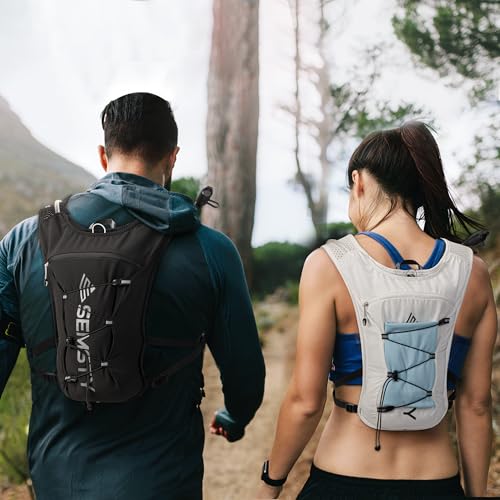 Running Hydration Vest 5L, Running Vest Pack with 1.5L Water Bladder - color: Balck