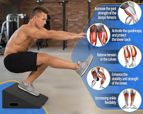 Slant Board for Calf Stretching for Calf Stretching, 19" Wide