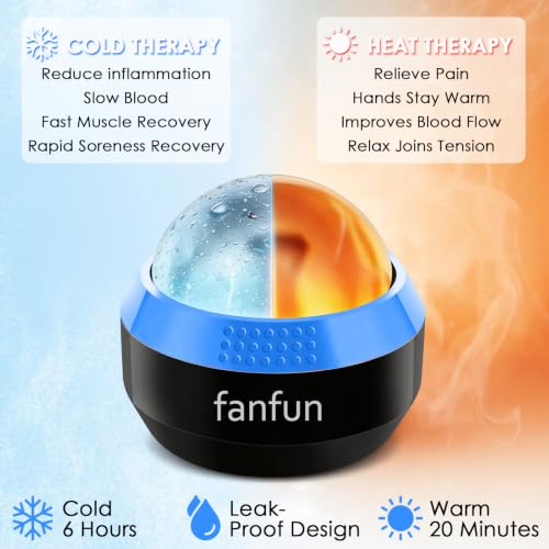 Massage Ice Roller Ball Cold & Heat Therapy Pain Relief Myofascial Release
