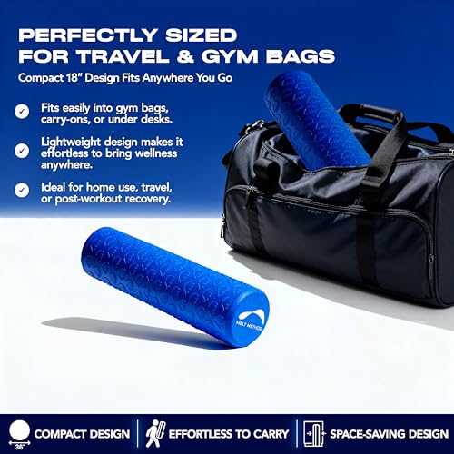 Melt 18-Inch Travel Soft Foam Roller, Myofascial Release