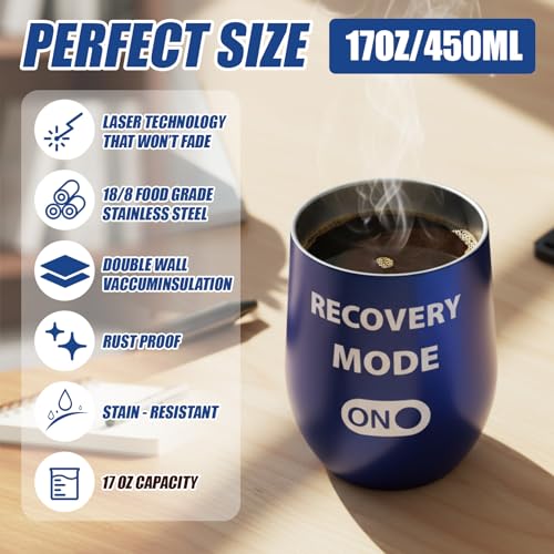 Frienda 4 Pcs Get Well Soon Gift for Men - color: Blue