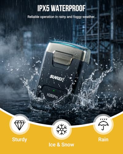 SUNREI H260PRO 260LM Clip on Hat Light, Motion Sensor Ultra-Light Headlamp - size: H260PRO-Gray