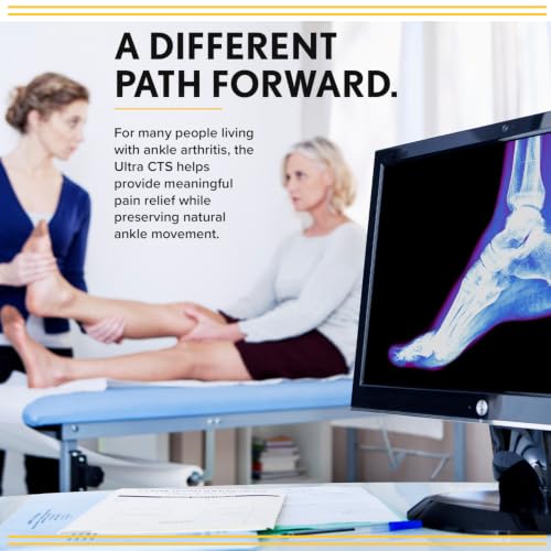 Ultra CTS Ankle Arthritis Brace – Weight-Bearing & High Ankle Pain Relief - size: Large/X-Large