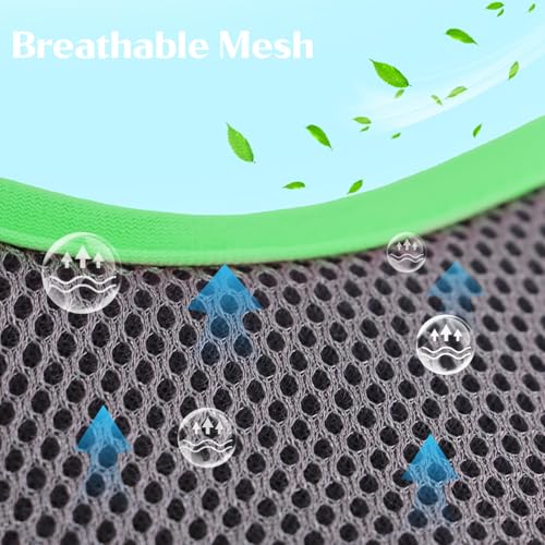 Dog Harness with Leash Set, No Pull Adjustable Step in Pet Vest - color: Green (denim), size: S