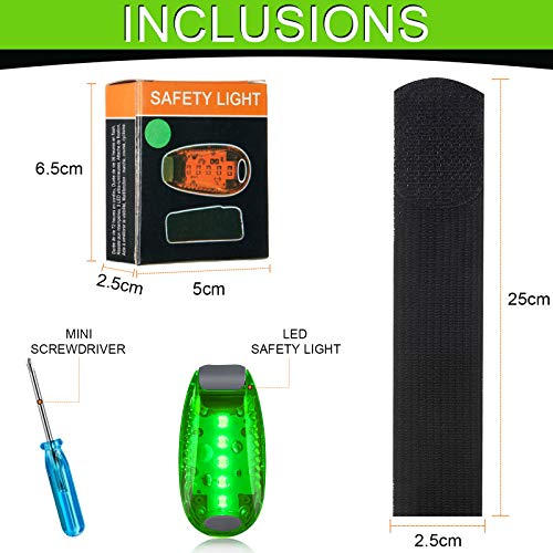 Sumind Reflective Running Gear Set for Woman Men Wrist Arm Ankle