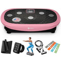 Lifepro Rumblex 4D Vibration Plate Exercise Machine with 7 Training Modes - color: Pink, size: Plus