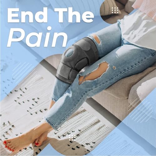Hinged Knee Brace - Relieves ACL, MCL, Meniscus Tear, Arthritis, Tendon Pain - Open Patella Design with Dual Metal Side Stabilizers - Support for Running, For Men and Women (XXX-Large) - size: XXX-Large