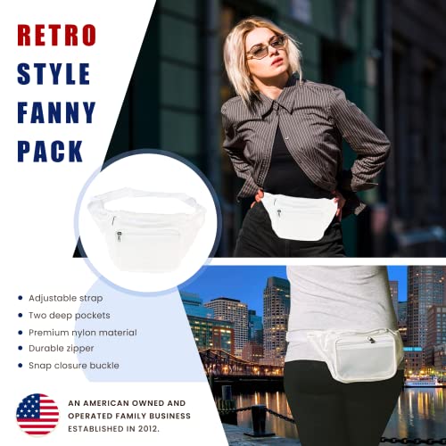 Funny Guy Mugs Clear Transparent Fanny Pack, White - color: Transparent White