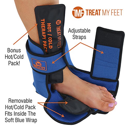 Treat My Feet Hot/Cold Therapy Gel Wrap - Foot Ice Pack