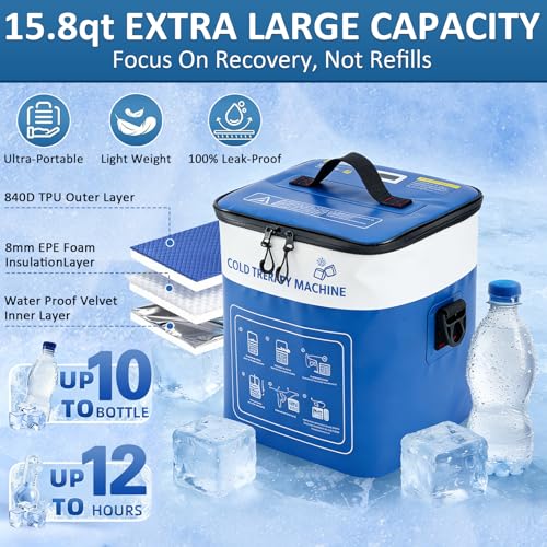 Cold Therapy Machine for Knee After Surgery with Knee-Specific Pad