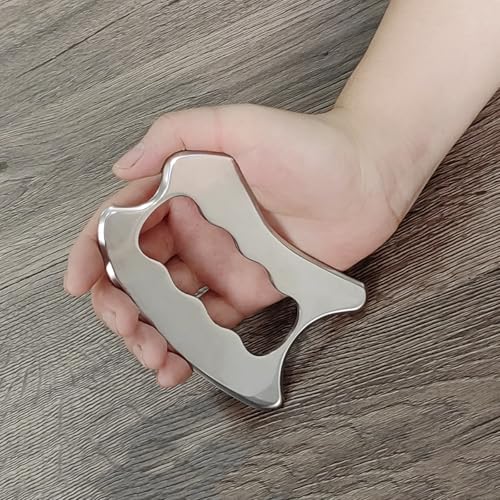 BYYDDIY 3 in 1 Stainless Steel Muscle Scraper Tools Set,Scraping Massage Tools for Physical Therapy,Derma Edge Massage Tool & GuaSha Massage Scraper Tool,IASTM Tools for Body (SXC) - style: SXC