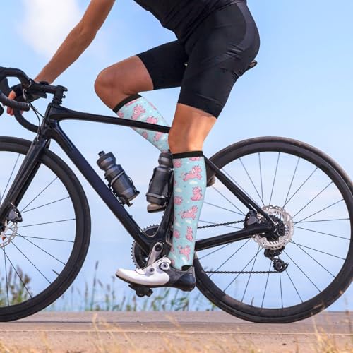 Graduated Compression Socks Knee High For Women Men Athletic - color: 18
