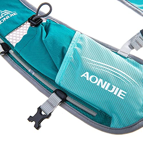AONIJIE Running Vest Hydration Backpack 5L Unisex Trail Water Lightweight - color: Blue and No Water Bladder