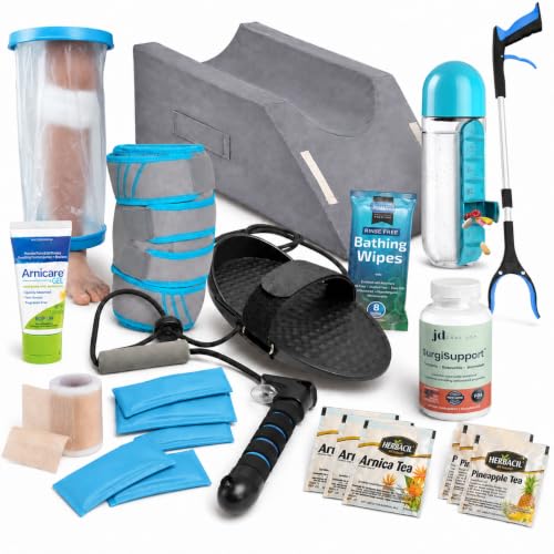 Knee Surgery Recovery Kit, 23-Piece Supplies & Gift