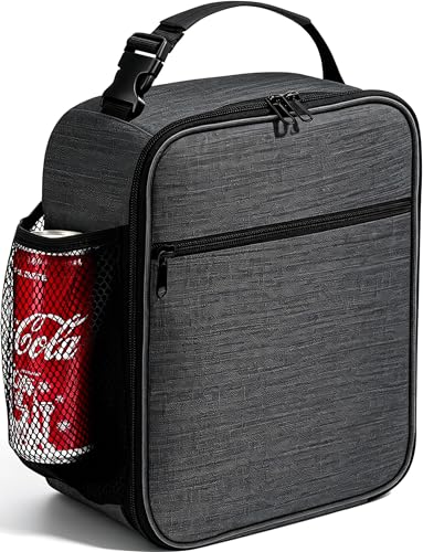 ZM-YOUTOO Lunch Box for Men - Reusable Lunch Bag Men Adult Women- Insulated Small LunchBox (Depth Gray) - color: Depth Gray