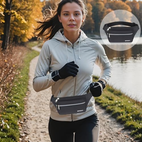 Fanny Pack - Water Resistant Waist Bag Running for Women Men