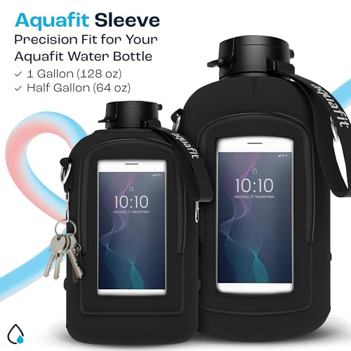 AQUAFIT 1 Gallon Jug Sleeve with Strap & Pocket (Sleeve Only)