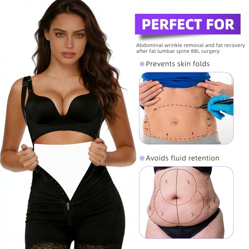5 Pack Lipo Foam - Post Surgery Ab Board for Use with Post Liposuction Surgery Flattening Abdominal Compression Garments Liposuction Foam Pads for Recovery 8" X11