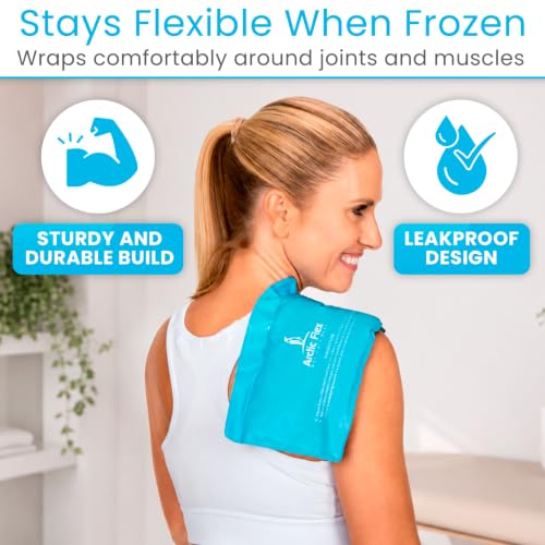 Arctic Flex Ice Packs for Injuries Reusable (10" x 6") - Flexible Hot Cold - size: Large (Pack of 1)