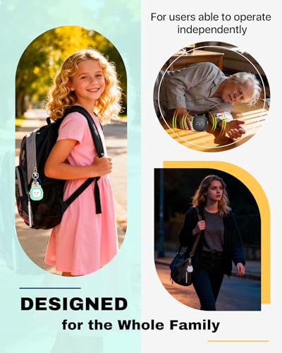 Personal Safety Alarm, VIGOROAD 3 Pack Loud 130dB Siren Emergency Panic Alarm with LED Light, Easy Pull Pin Keychain Self-Defense Security Alarm for Women, Seniors, Kids - color: Black/Purple/Green