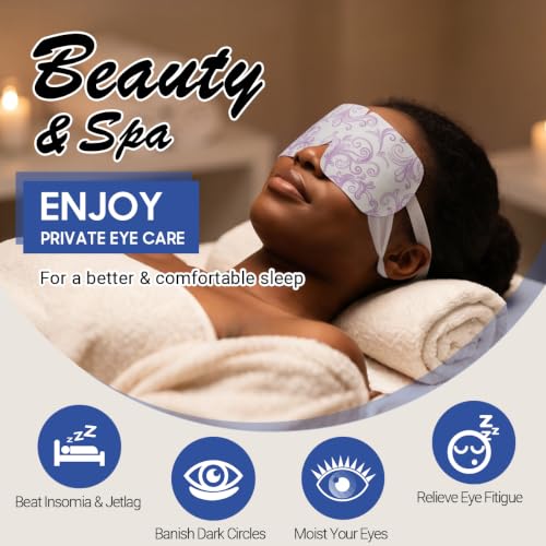 16 Packs Steam Eye Masks for Dry Eyes, Self Heating Warm Compress, Lavender - color: Lavender
