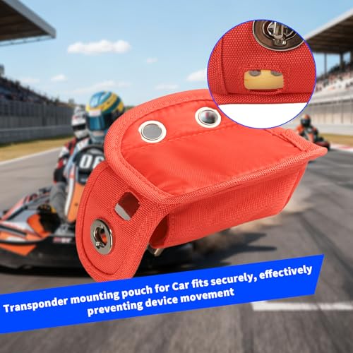 Transponder Mounting Pouch for Race Car