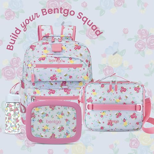 Bentgo Kids Print Durable & Water-Resistant Backpack - color: Blooming Floral, size: Kids Medium