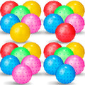 Jerify Knobby Balls Spiky Sensory Bouncy Balls Bulk - color: Multicolor