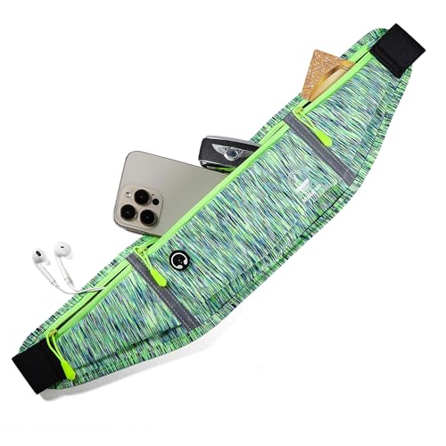 Running Belt Slim Fanny Pack Jogging Pouch Phone Holder Waist Pack - Green - color: I Green