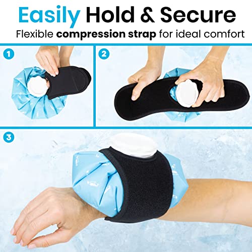 Arctic Flex Refillable Ice Pack Bags (2 Pack) - Reusable Hot Water & Ice