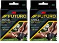 Futuro Sport Ankle Support, Adjustable (Pack of 2) - size: 1 Count (Pack of 2)