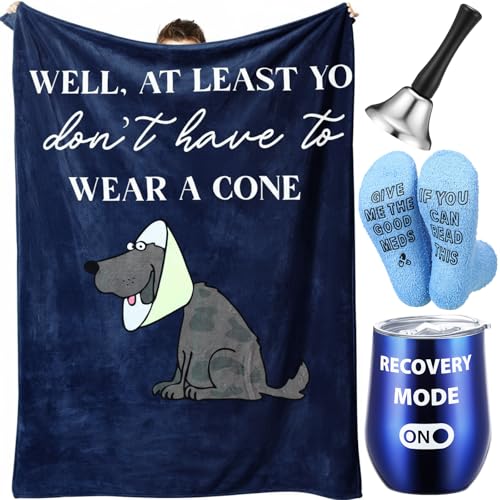 Frienda 4 Pcs Get Well Soon Gift for Men - color: Blue