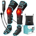 Sotion Leg Massager with Heat and Compression for Circulation & Recovery, Upgraded Foot Calf Thigh Sequential Massager Device with Handheld Controller, 4 Modes 4 Intensities, Help for Leg Pain Relief