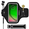 Armband for Motorola Moto G Series/G Power/G Play/Signature/Fusion/Razr/Edge Series (Black)