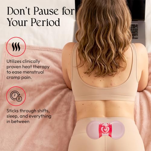 FOMIN PMS Relief Heat Patches (16 Pack) - Menstrual Cramp Relief - size: 16 Count (Pack of 1)