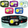 LED Headlamp, Rechargeable Super Bright Headlight Flashlight, Kids & Adults - color: Black