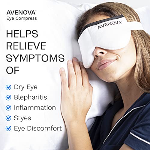 Avenova Eye Compress Mask for Stye, Headache, Allergy & Sinus Relief